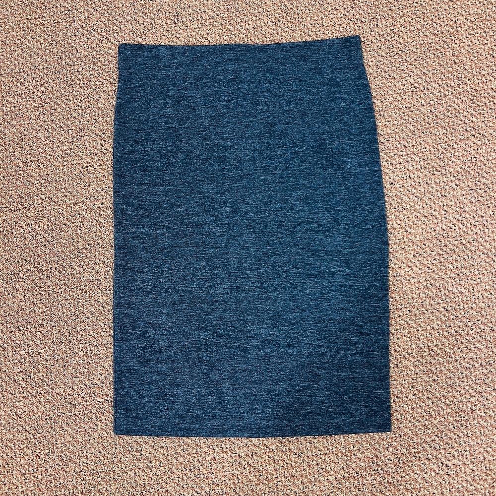 Ann Taylor Loft Outlet Pencil Skirt / Gray, Size Large